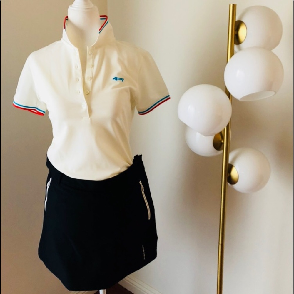 Louis Castel Women Polo Golf ⛳️ Shirt Top (NWT)